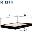 FILTRON Filter, Innenraumluft K 1214