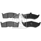 FEBI BILSTEIN Bremsbelagsatz, Scheibenbremse | 116366