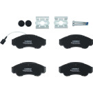 KAMOKA Bremsbelagsatz, Scheibenbremse JQ1012958