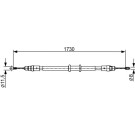 1 987 482 549 Seilzug, Feststellbremse