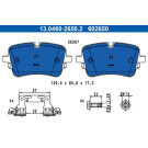 BREMSBELAGSATZ, SCHEIBENBREMSE | 13.0460-2650.2
