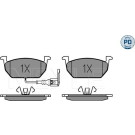Bremsbelagsatz Vw P. Golf 1.2-2.5 12 | 025 220 3517/PD