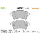 VALEO Bremsbeläge 302667