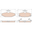 TRW Bremsbeläge GDB4089