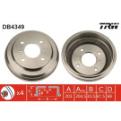 85 472 023 Bremstrommel | NISSAN Almera 00 | DB4349