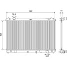 VALEO Motorkühler 701178