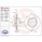 84 481 045 Bremsscheibe VA | MITSUBISHI Space Wagon 96 | 09.7939.24