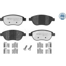 Bremsbelagsatz Peugeot S. 307 00- 1,6-2,0Hdi | 025 236 0019/PD
