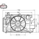 Denso | Lüfter, Motorkühlung DER50004