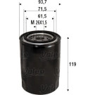 VALEO Ölfilter