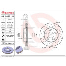 Bremsscheibe VA Xtra | HONDA Civic 99 | 09.5457.3X