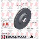 ZIMMERMANN Bremsscheibe | 400.5574.30