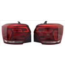 Heckleuchte Links LED M LED O K-PLATTE ROT/WEISS | VW POLO 6,17-6,21 | 11-14702-06-2