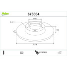 VALEO Bremsscheibe | 673004