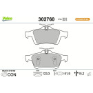 VALEO Bremsbeläge 302760