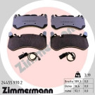 ZIMMERMANN Bremsbeläge 24455.970.2