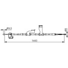 1 987 482 836 Seilzug, Feststellbremse
