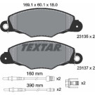 Bremsbelagsatz Citroen P. Xantia 98 | 2313503