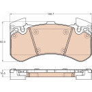 Bremsklötze VA | AUDI A8 2009 | GDB1976