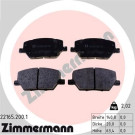 ZIMMERMANN Bremsbeläge
