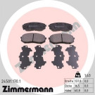 ZIMMERMANN Bremsbeläge