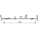 Handbremsseil re | NISSAN Qashqai | 1987482341