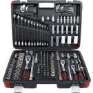 BGS Steckschlüssel-Satz Antrieb 6,3 mm (1/4 ) / 10 mm (3/8 ) / 12,5 mm (1/2 ) 176-tlg BGS Do it yourself 15217