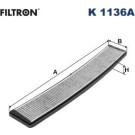 FILTRON Filter, Innenraumluft K 1136A