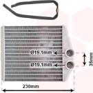VAN WEZEL Wärmetauscher, Innenraumheizung 37006355