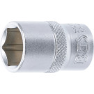 BGS Steckschlüssel-Einsatz Sechskant | Antrieb Innenvierkant 12,5 mm (1/2"""") | SW 17 mm | 2917