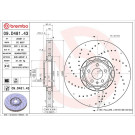 Bremsscheibe VA | AUDI A6, A7 17 | 09.D481.43