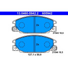 ATE Bremsbeläge 13.0460-5942.2
