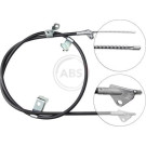 A.B.S. Handbremsseil Seilzug Festellbremse | K19528
