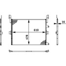 MAHLE Kondensator, Klimaanlage | AC 673 000S