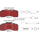 Bremsbelagsatz, Scheibenbremse | 2940501