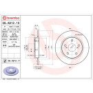82 482 042 Bremsscheibe HA | TOYOTA Auris,Corolla 04 | 08.A912.11
