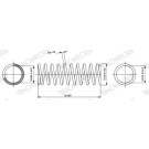 Fahrwerksfeder HA | MERCEDES W202 | SP0677 Fahrwerksfeder HA | MERCEDES W202 | SP0677