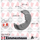 ZIMMERMANN Bremstrommel | 250.1769.20