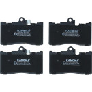 KAMOKA Bremsbelagsatz, Scheibenbremse JQ101081