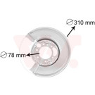 VAN WEZEL Spritzblech, Bremsscheibe | 3075373