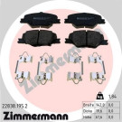 ZIMMERMANN Bremsbelagsatz, Scheibenbremse