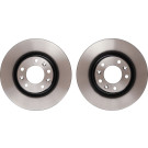 Bremsscheibe Citroen P. C4 1.2-2.0 13- beschichtet | DF6657