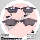 ZIMMERMANN Bremsbelagsatz, Scheibenbremse | 23018.200.1