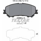 Bremsbelagsatz Nissan P. X-Trail 1.6 Dci 13 | 2206503