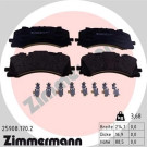 ZIMMERMANN Bremsbelagsatz, Scheibenbremse