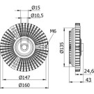 MAHLE Kupplung, Kühlerlüfter CFC 52 000S BEHR