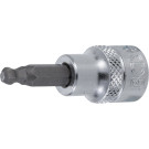 BGS Bit-Einsatz | Antrieb Innenvierkant 10 mm (3/8"""") | Innensechskant mit Kugelkopf 5 mm | 5112
