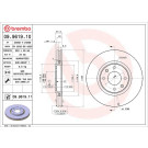 70 481 035 Bremsscheibe VA | CITROEN DS3,C4,C5,Xsara,Berlingo 98 | 09.9619.11