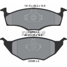 Bremsbelagsatz Vw P. Lupo 99 | 2339402