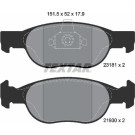 Bremsbelagsatz Fiat P. Punto 97 | 2318101